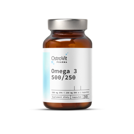 OstroVit Pharma Omega 3 500/250 - Zdrowe kwasy tłuszczowe dla każdego