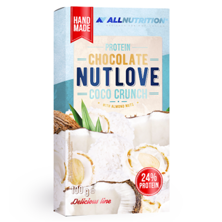 Allnutrition Nutlove Chocolate Coco Crunch 100g - Dietetyczna Czekolada