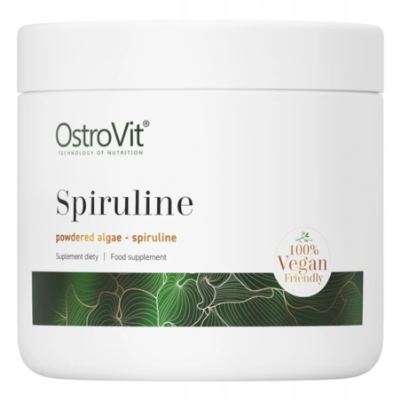 OstroVit Spirulina VEGE 250g - Naturalny detoks i wsparcie odporności