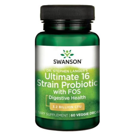 Swanson Ultimate 16 Strain Probiotic 60 kaps - Probiotyk na jelita