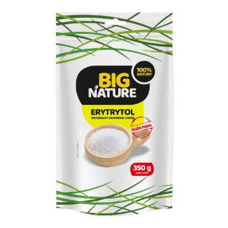 Big Nature Erytrytol 350g - Zdrowy zamiennik cukru