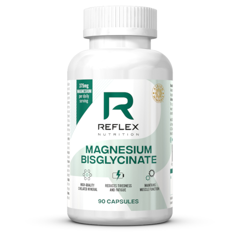Reflex Nutrition Magnesium Bisglycinate 90 kaps - Magnez o wysokiej biodostępności