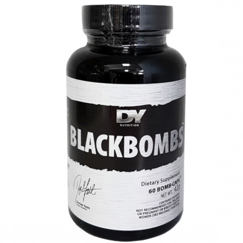 Dorian Yates Black Bombs 60kaps - Spalacz Tłuszczu Bez Stymulantów