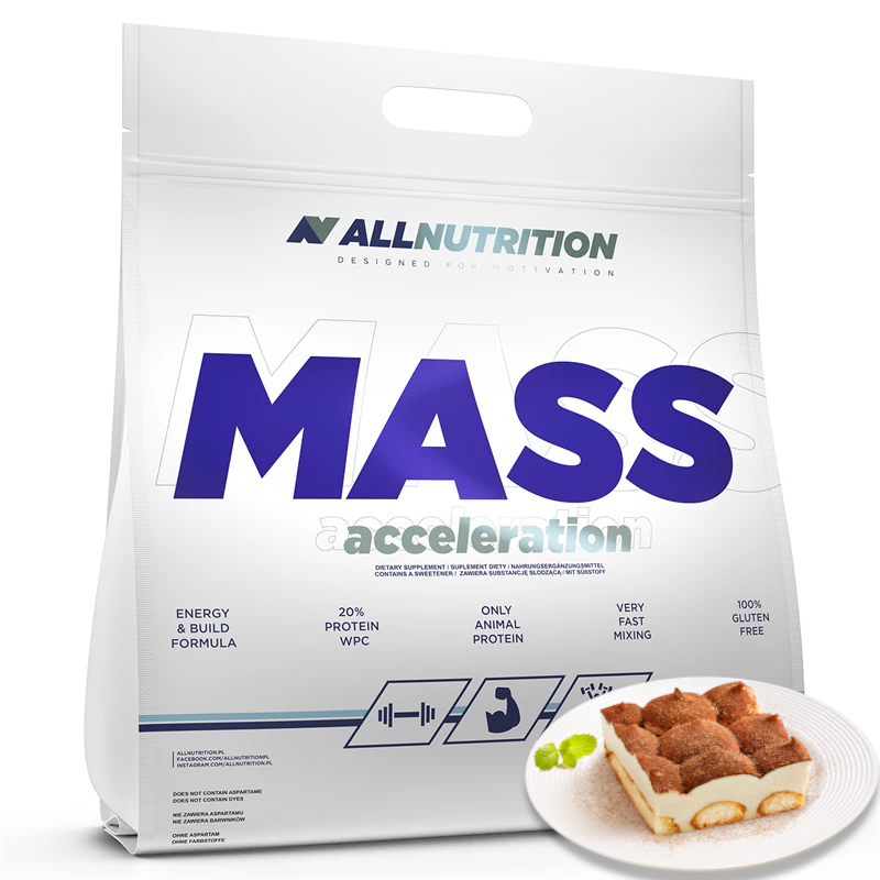ALLNUTRITION Mass Acceleration 7000g - Gainer na masę
