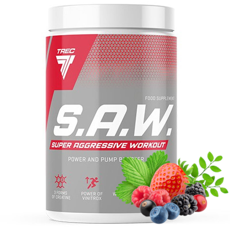 Trec Nutrition S.A.W. 400g - Przedtreningówka Bez Kreatyny