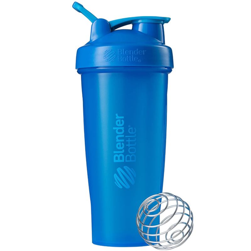 Blender Bottle Shaker 820ml Cyjanowy - Biotechsklep.pl