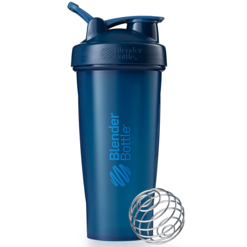 Blender Bottle Granatowy 820ml - Shaker do odżywek