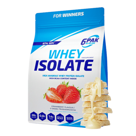 6PAK Whey Isolate 700g - Izolat Białka Serwatkowego WPI