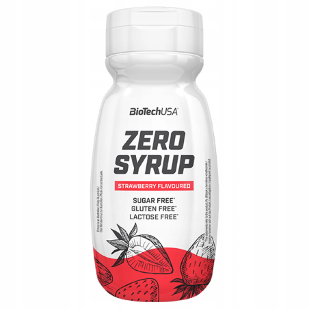 BioTechUSA Zero Syrup Słodki 320ml - Sos bez kalorii