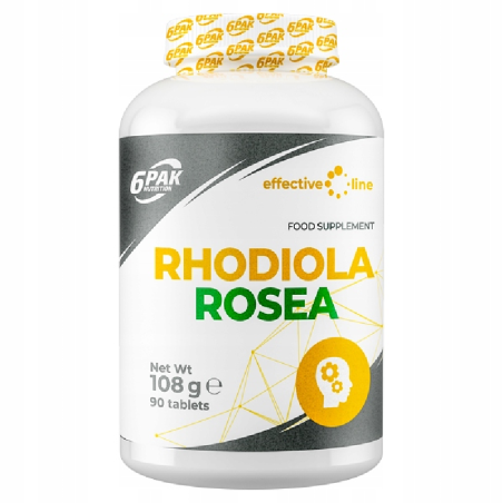 6PAK El Rhadiola Rosea 500mg 90tab - Adaptogen na stres