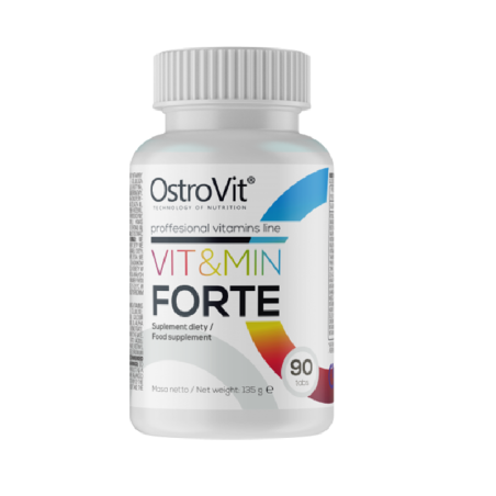 OstroVit Vit&Min Forte 90tab - Kompleks Witamin i Minerałów