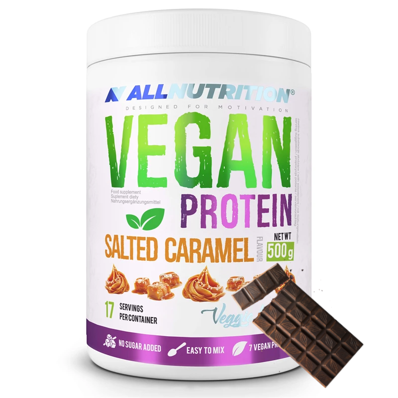 ALLNUTRITION Vegan Protein 500g - Białko Roślinne Vegan | Biotechsklep.pl