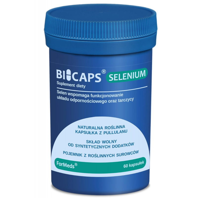 ForMeds Bicaps Selenium 60 kaps - Selen na odporność i zdrowy wygląd