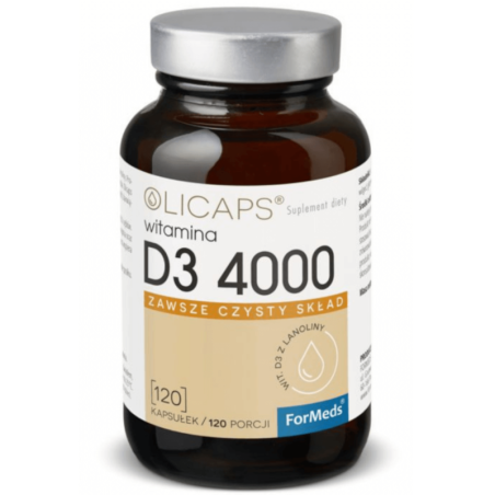Formeds Olicaps D3 4000IU 120kaps - Witamina D na odporność