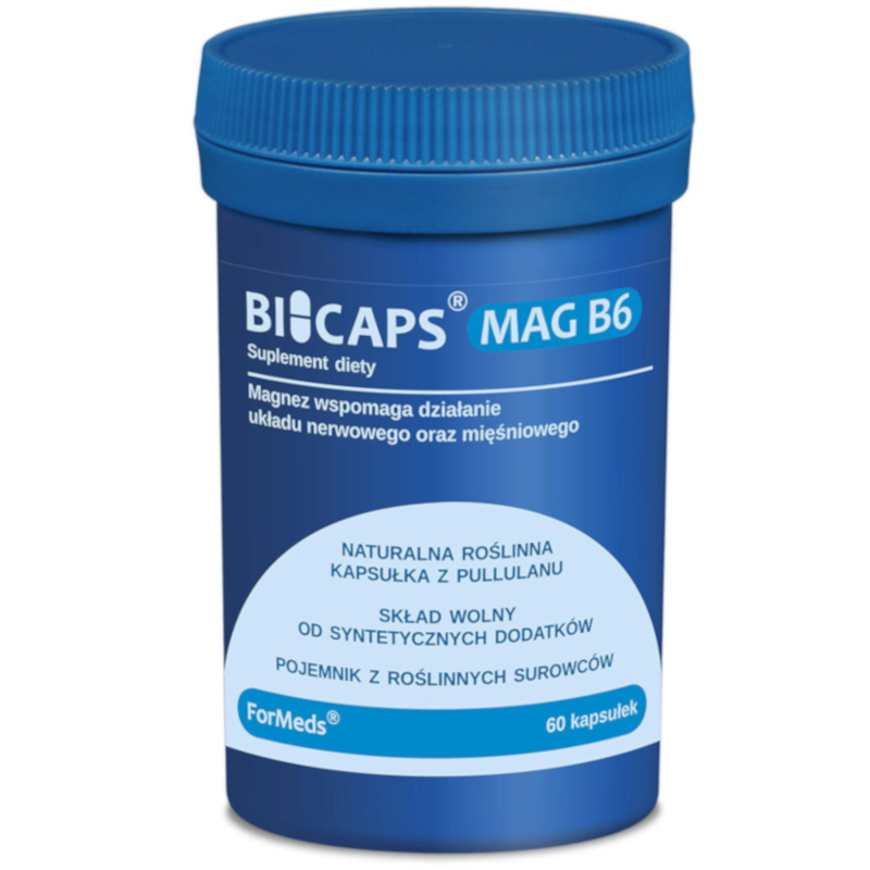 ForMeds Bicaps Mag B6 - Magnez i Witamina B6 w kapsułkach