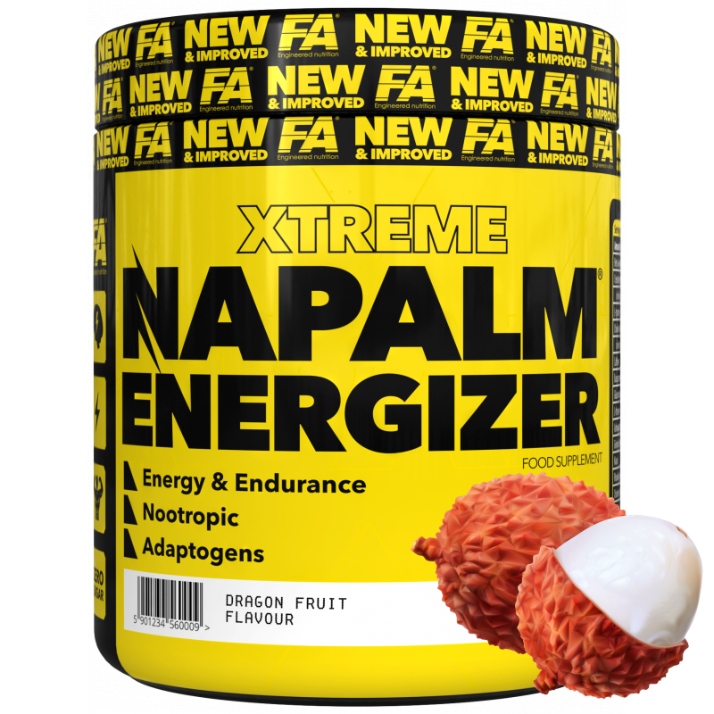 Fitness Authority Xtreme Napalm Energizer 270g | Przedtreningówka z kreatyną