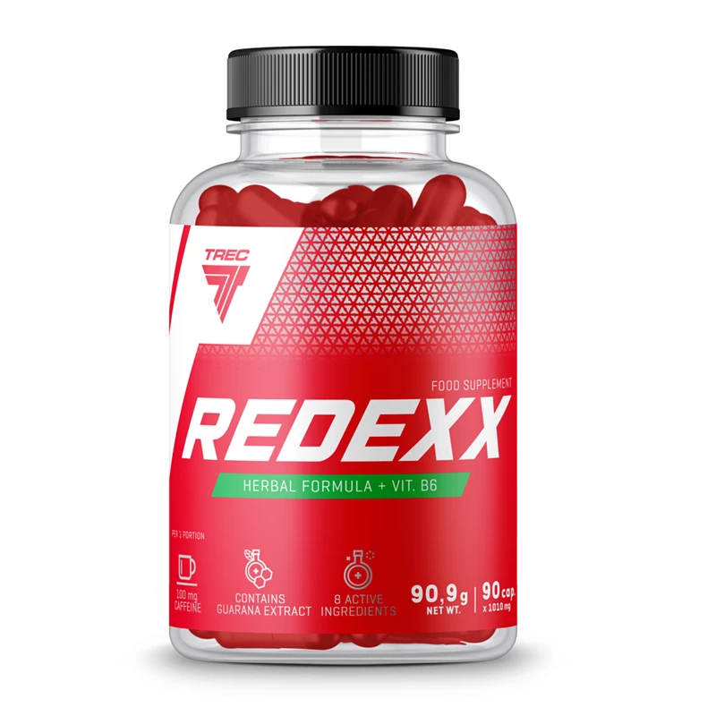 TREC Nutrition Redexx 90 kaps - Spalacz Tłuszczu Bez Stymulantów