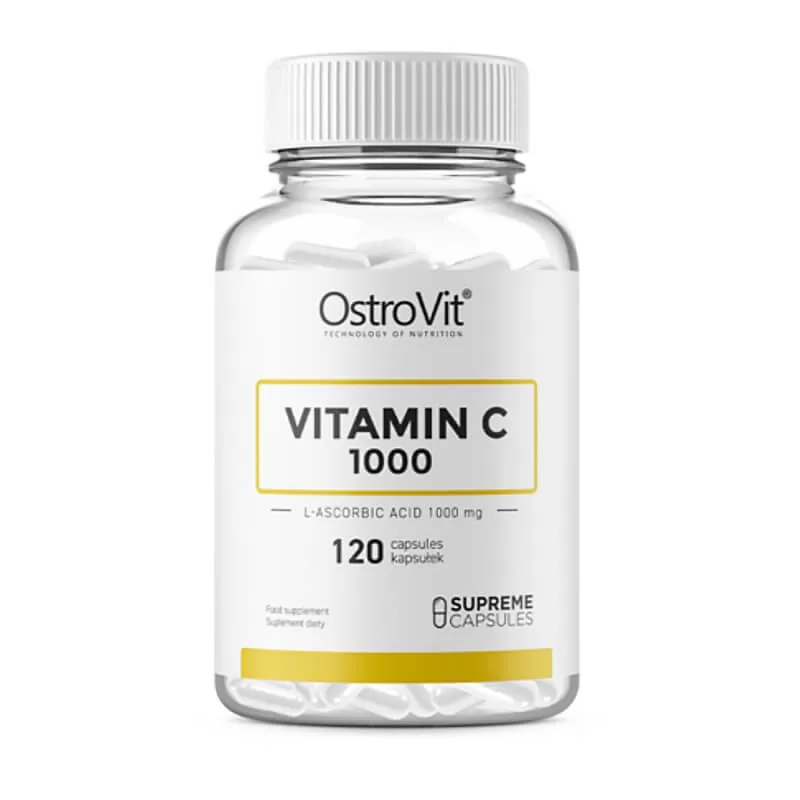 OstroVit Vitamin C 120 kaps - Witamina C dla odporności