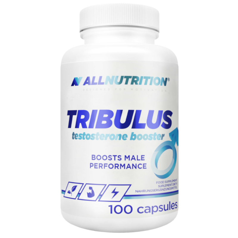 Allnutrition Tribulus Testosterone Booster 100 kaps - naturalny booster testosteronu