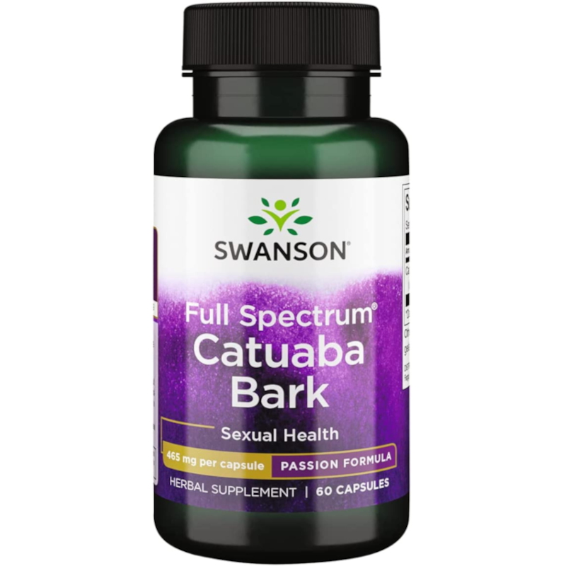 Swanson Catuaba Bark 465mg - Witalność i Funkcje Seksualne