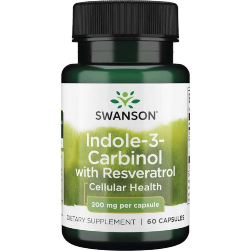 Swanson Indole-3-Carbinol Resveratrol - Naturalny Booster Testosteronu