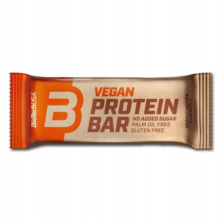 BioTechUSA Vegan Protein Bar 50g - Wegański Baton Proteinowy