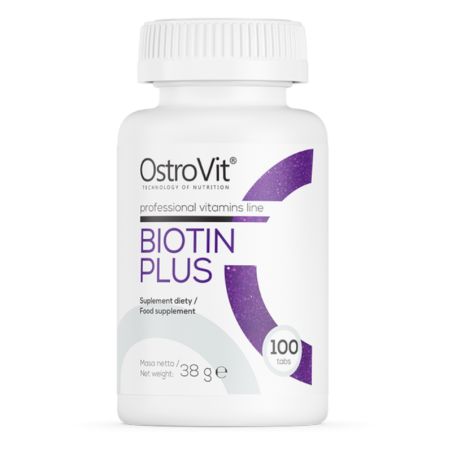 OstroVit Biotyna Plus - Włosy, Skóra, Paznokcie - Biotechsklep.pl