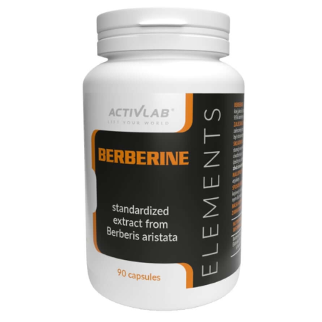 Activlab Elements Berberyna 90 kaps – Wsparcie metabolizmu glukozy