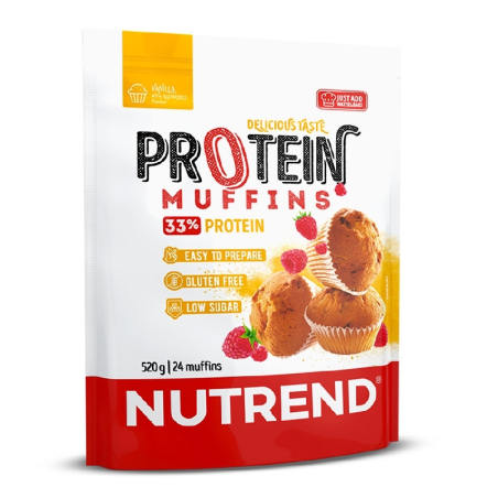 NUTREND Protein Muffins 520g - Wysokobiałkowe Muffiny Fit