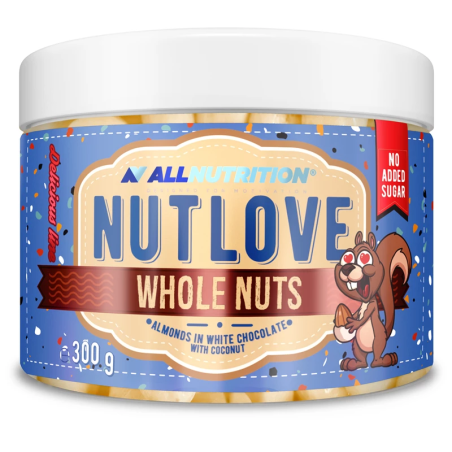 ALLNUTRITION NUTLOVE Migdały w Czekoladzie 300g - Zdrowa przekąska