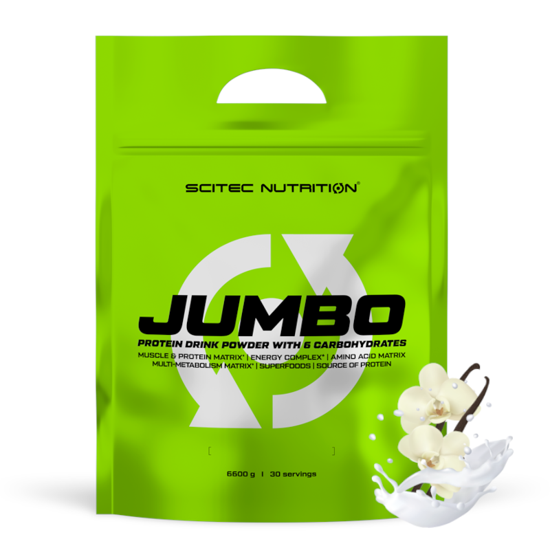 Scitec Nutrition Jumbo 6600g - Gainer na masę mięśniową
