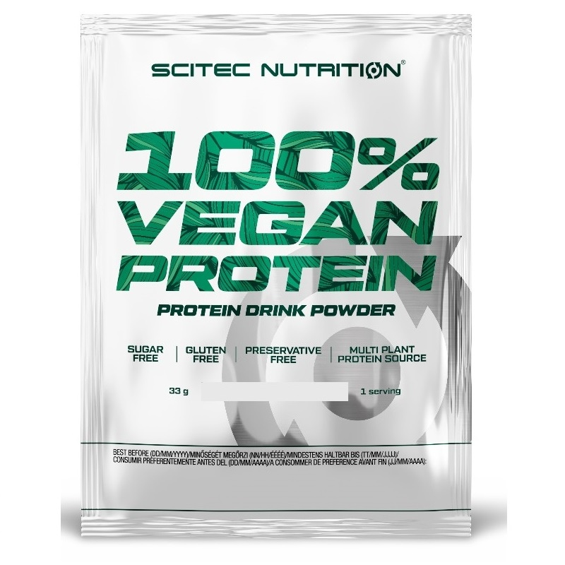 Scitec Nutrition 100% Vegan Protein 33g - Odżywka Białkowa Roślinna