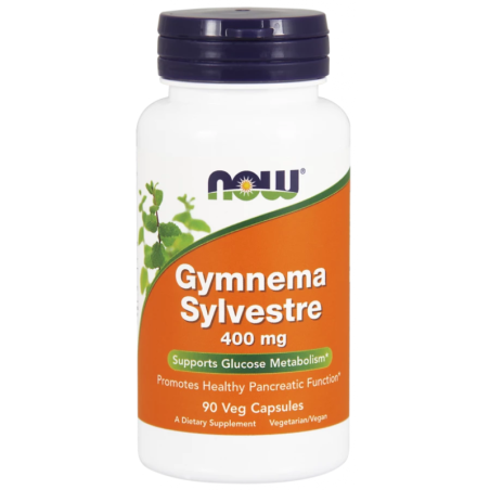 NOW Foods Gymnema Sylvestre 400mg - Kontrola Apetytu i Cukru
