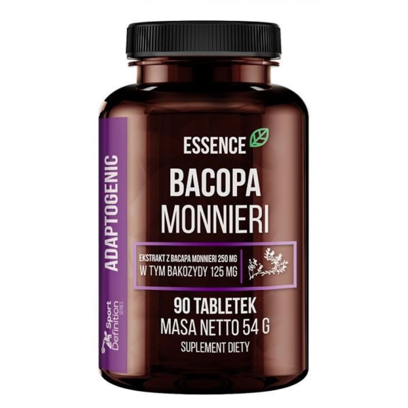 Essence Bacopa Monnieri 90tab - Pamięć i Koncentracja