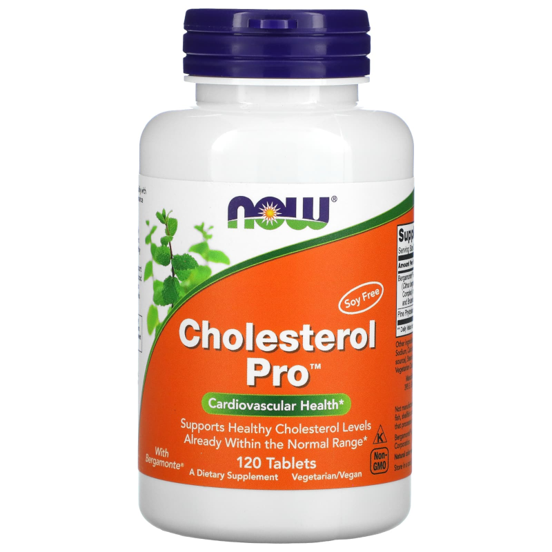 NOW Foods Cholesterol Pro 120tab - Wsparcie cholesterolu
