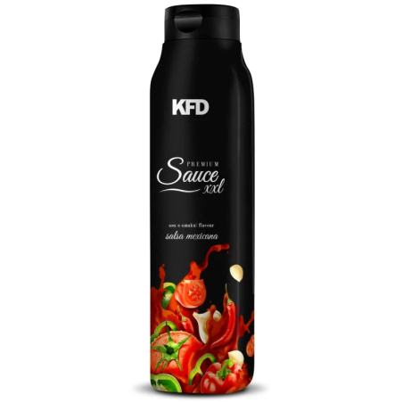 KFD Premium Sauce XXL 800ml Salsa Mexicana - Sos bez kalorii