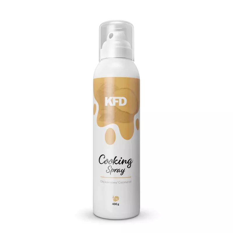 KFD Cooking Spray Kokosowy 400g - Zdrowy olej w sprayu