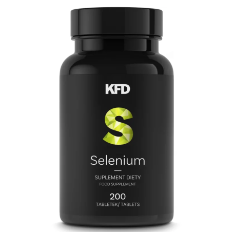 KFD Selen 200tab - Selen na odporność, włosy, skórę i paznokcie