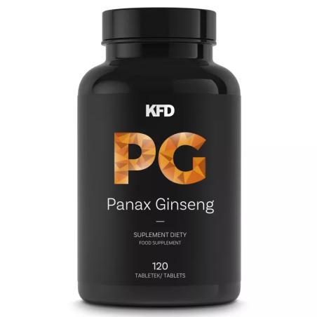 KFD Panax Żeń-szeń 120tab - Adaptogen na stres i witalność