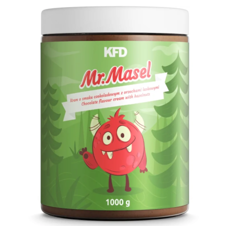 KFD Mr.Maseł Smooth 1000g - Krem Dietetyczny | Biotechsklep.pl