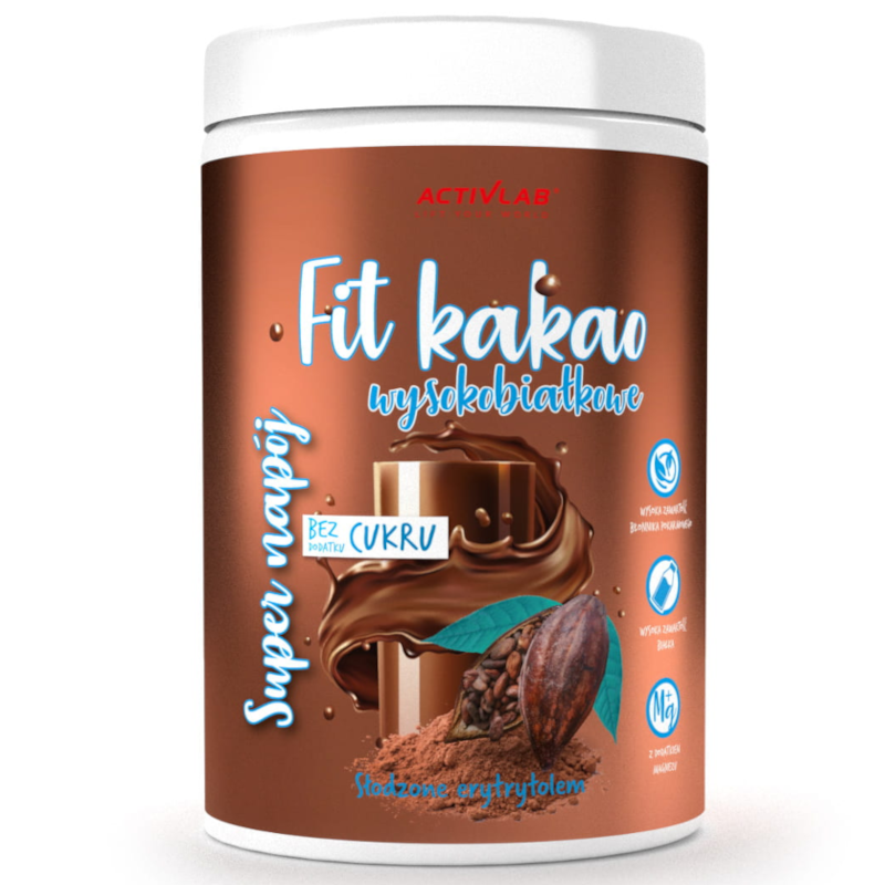 ActivLab FIT Kakao Wysokobiałkowe 400g - Zdrowy napój kakaowy!