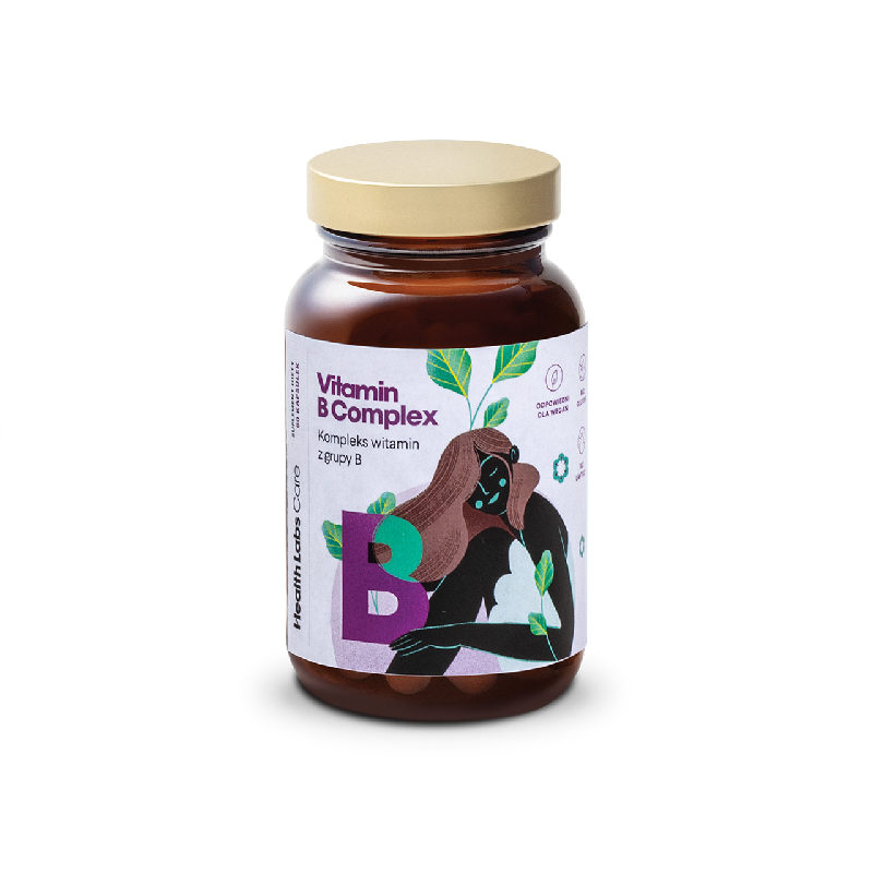 Health Labs Care Vitamin B Complex 60 kaps - Witamina B Complex - Energia i Zdrowie | biotechsklep.pl