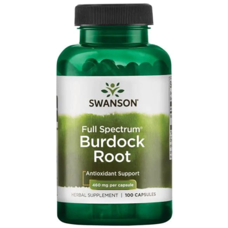 Swanson Burdock Root 460mg - Korzeń Łopianu na Trawienie