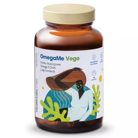 Health Labs Care OmegaMe Vege 60kaps - Omega 3 z alg morskich
