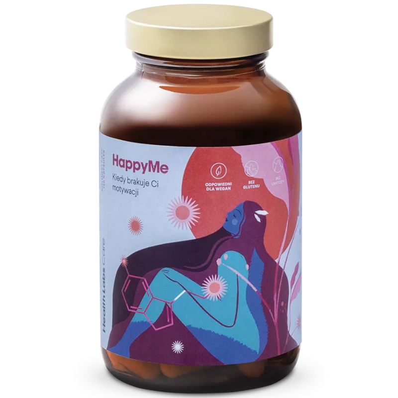 Health Labs Care HappyMe - Pamięć i Koncentracja 120 kaps