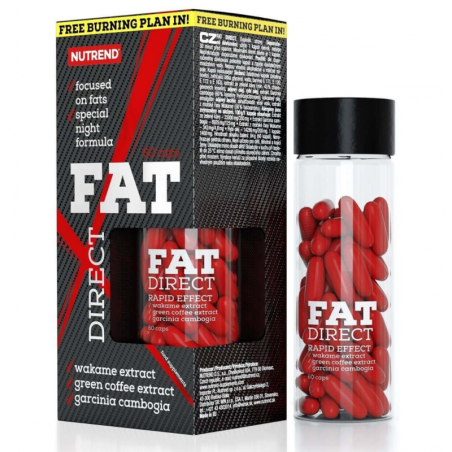NUTREND Fat Direct 60kaps - Spalacz Tłuszczu na Noc | Biotechsklep.pl