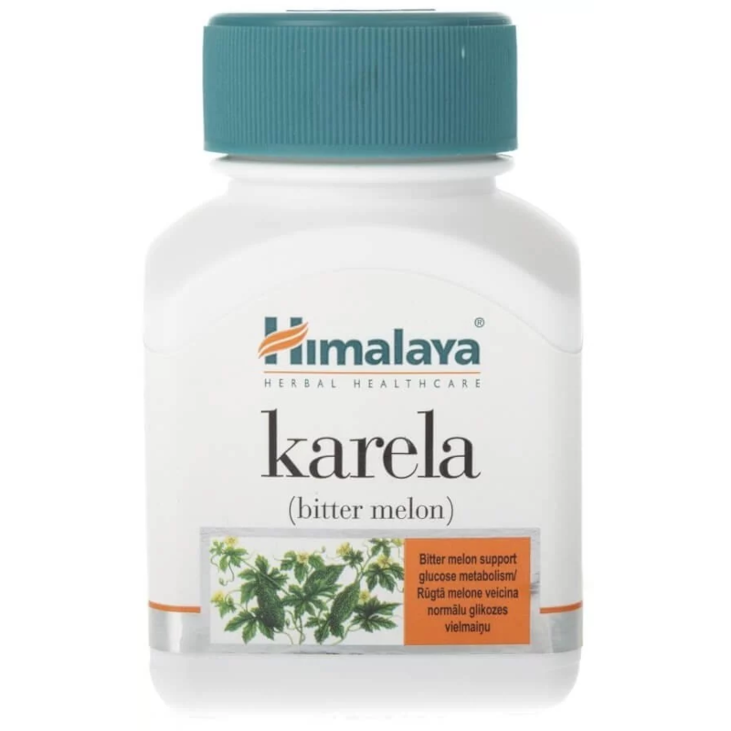 Himalaya Karela (Bitter Melon) 60 kaps - Wsparcie dla cukru we krwi