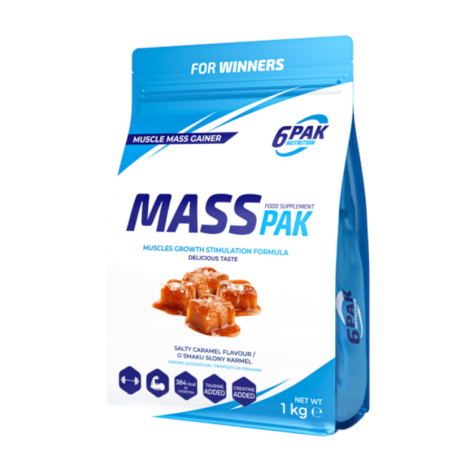 6PAK Nutrition Mass Pak 5000g - Gainer na Masę Mięśniową