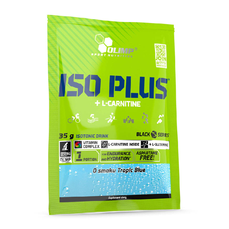 Olimp Iso Plus 35g - Izotonik dla Sportowców | biotechsklep.pl
