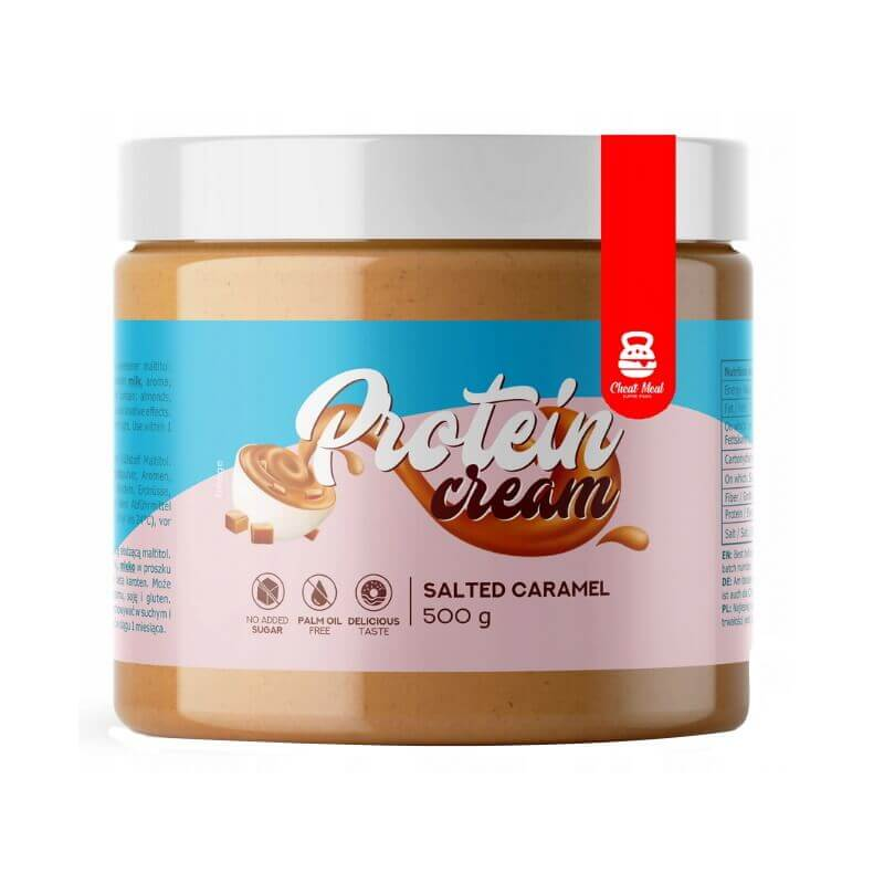 Cheat Meal Nutrition Protein Spread Słony Karmel 500g - Zdrowy krem do smarowania